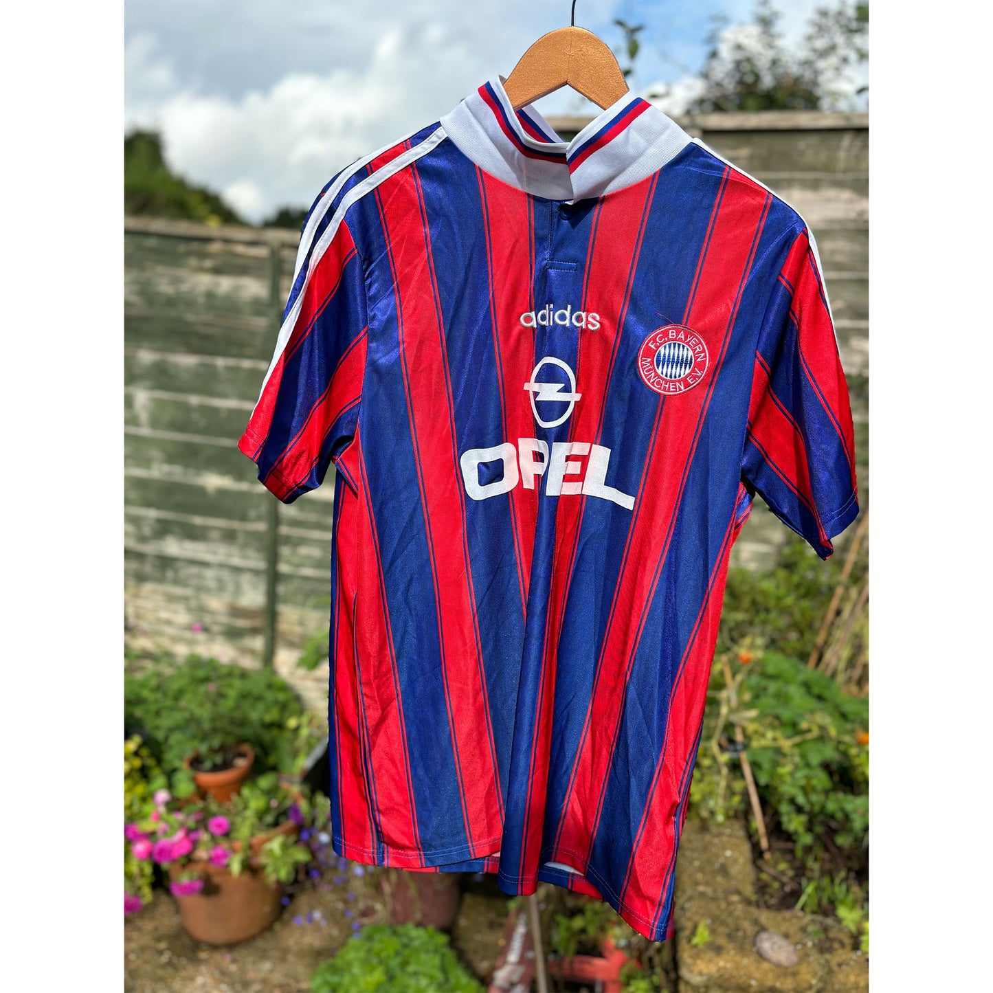 Bayern Munich 1995-97 Home Shirt - Adidas - L