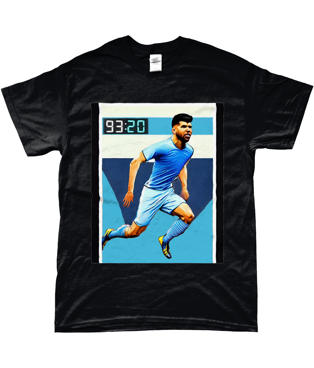 Sergio Aguero 93:20 T-shirt