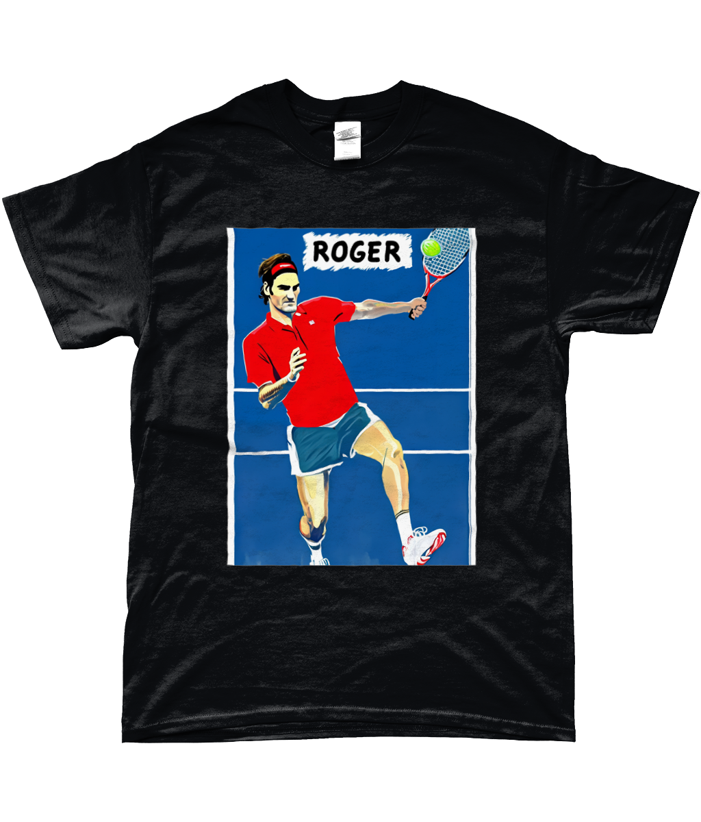 Roger Federer Blue Icon T-shirt