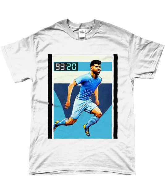 Sergio Aguero 93:20 T-shirt