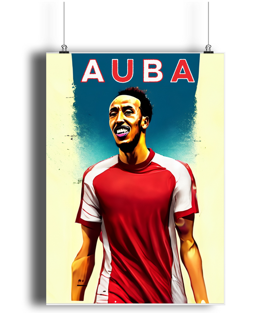 Pierre-Emerick Aubameyang Auba A3 Print